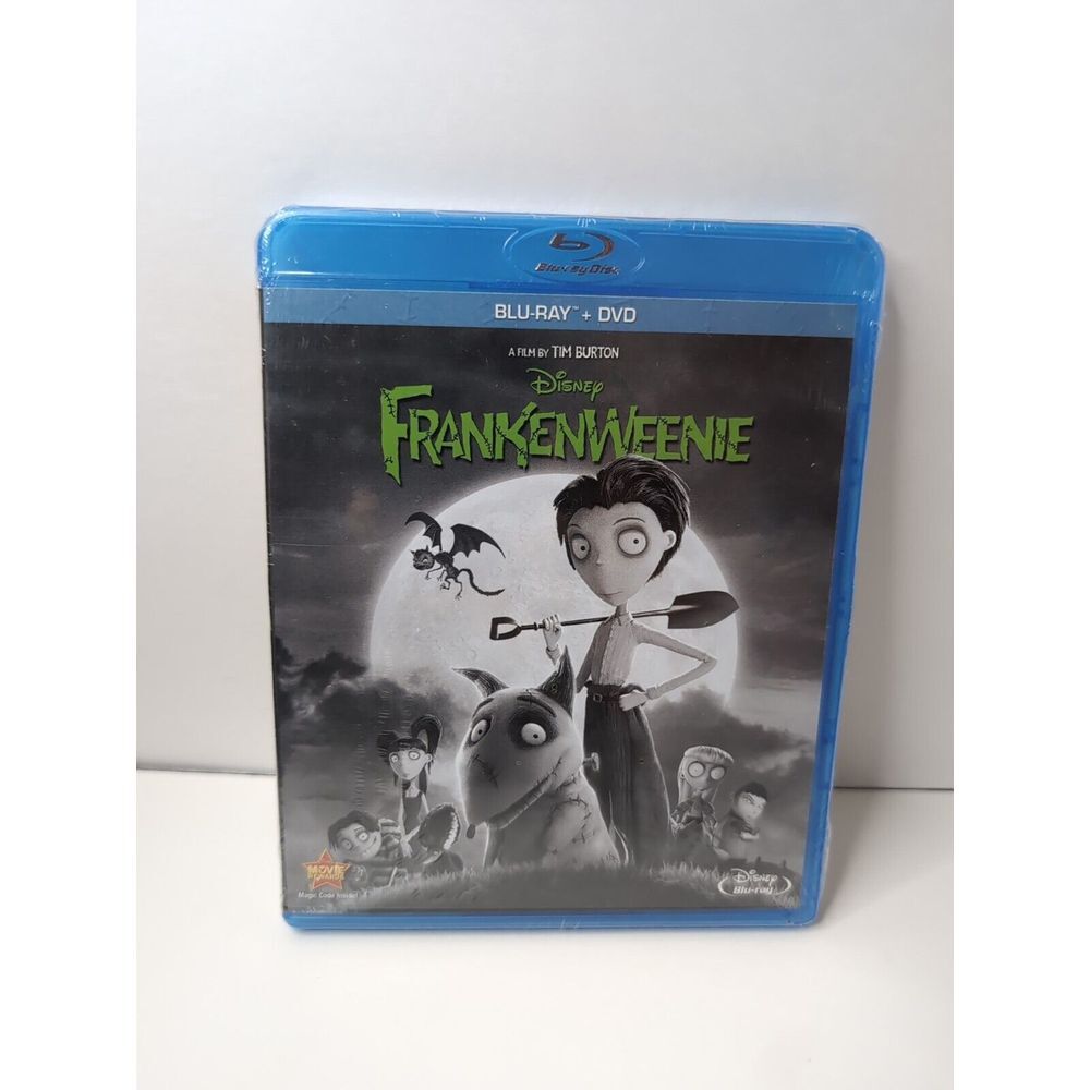 Disney Tim Burton Frankenweenie (Blu-ray/DVD 2013)‎ NEW - Sealed Rated PG